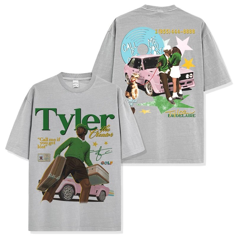 Tyler The Creator Washed T-Shirt and Hoodie photo 7