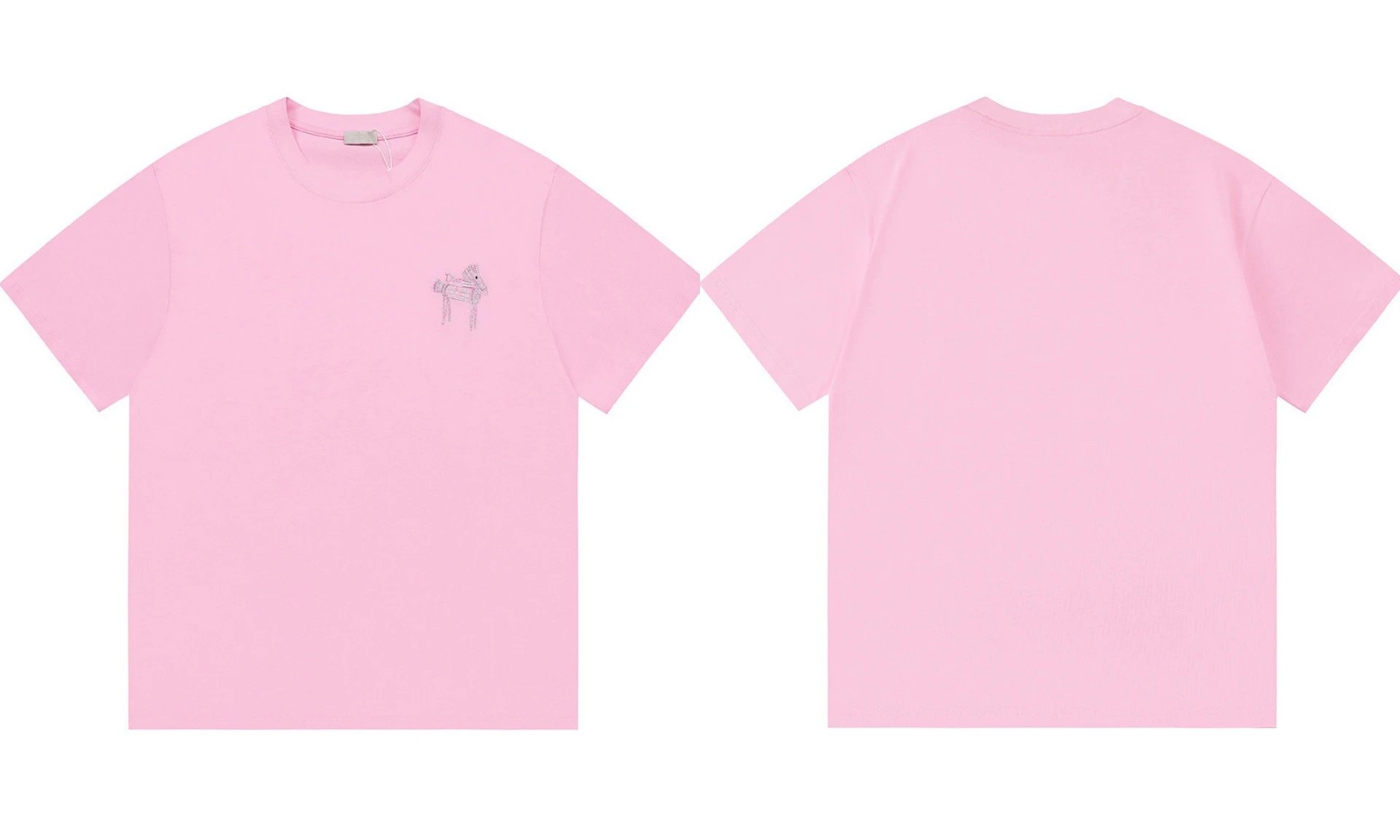 Embroidered Print T-Shirt photo 5