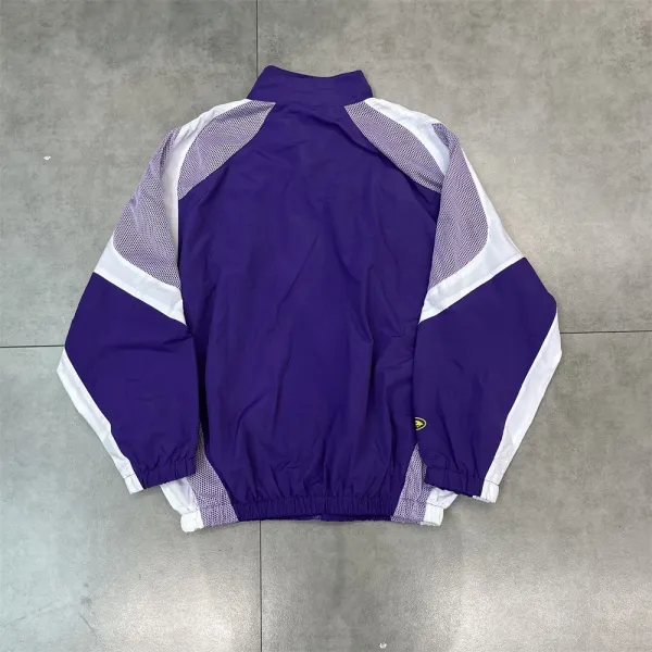 Cattz CATZ Italy Shield Windbreaker White/Blue Mesh Jacket - 22