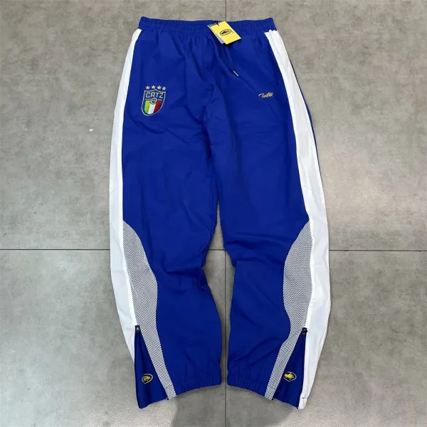 Cattz CATZ Italy Shield Windbreaker White/Blue Mesh Jacket - 30