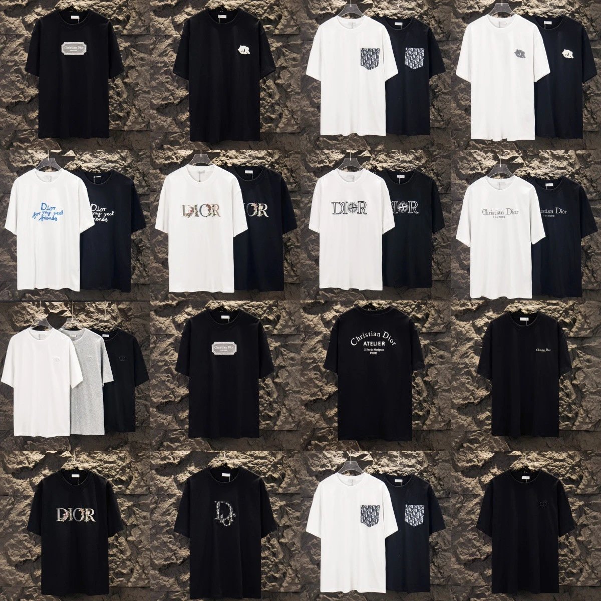 Embroidered Print T-Shirt