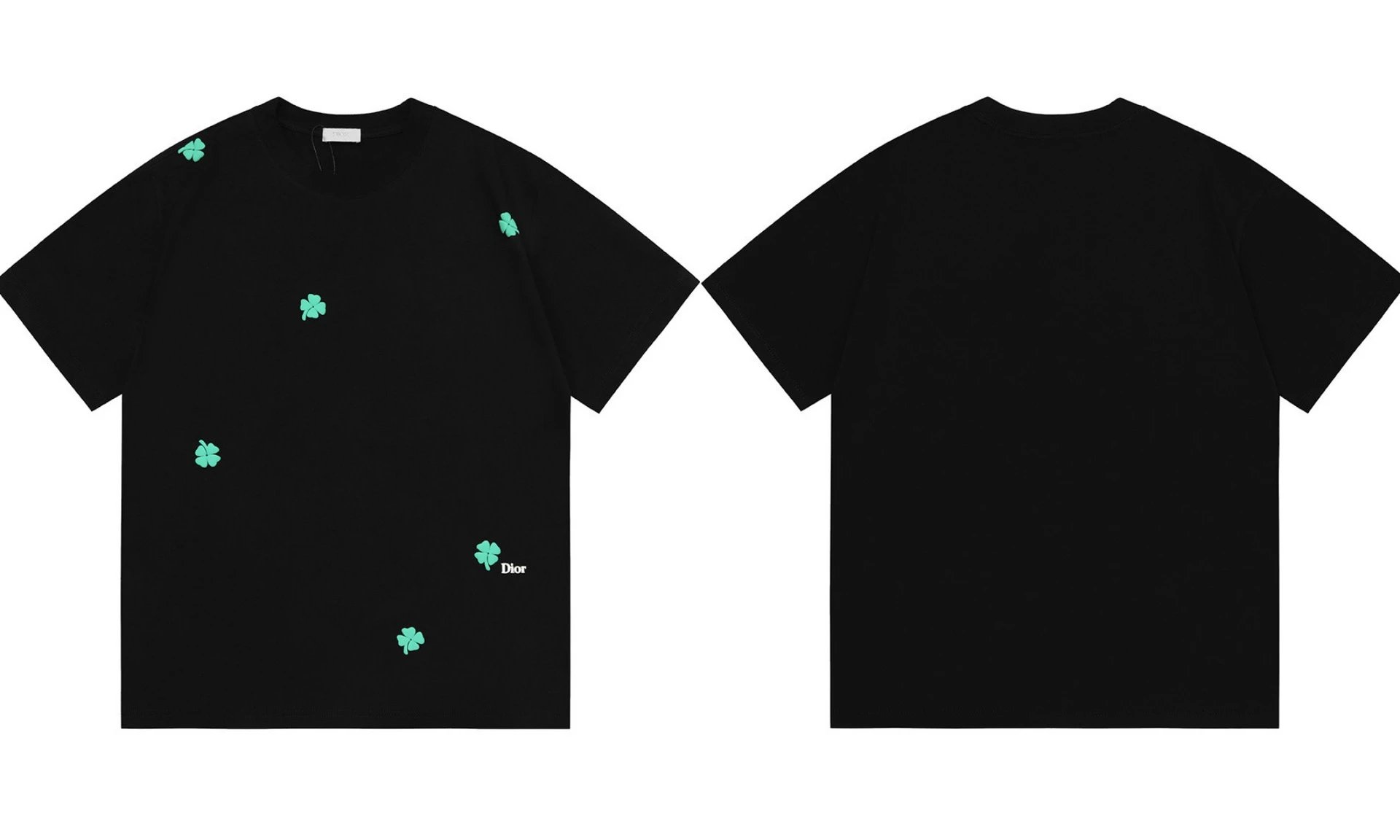 Embroidered Print T-Shirt photo 2