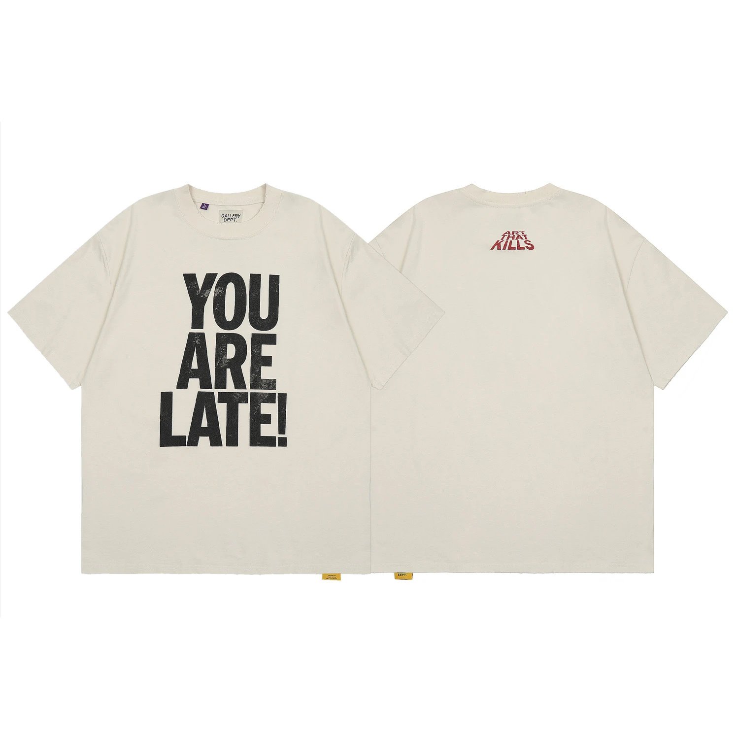 Gallery Dept Tie-Dye Globe Print T-Shirt photo 4