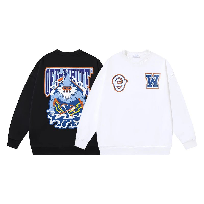 Off-White Arrow Print Black Hoodie - 11