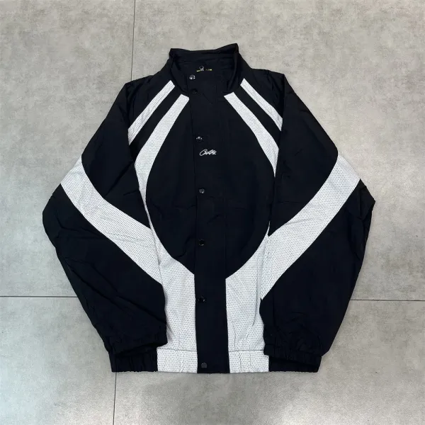 Cattz CATZ Italy Shield Windbreaker White/Blue Mesh Jacket - 4