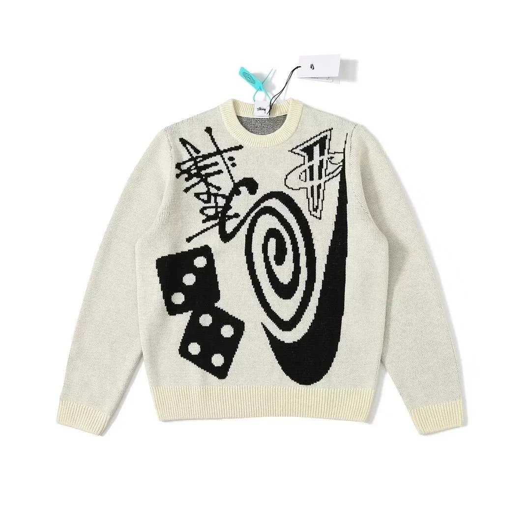 Nike x Stussy 8 Ball Knit Sweater