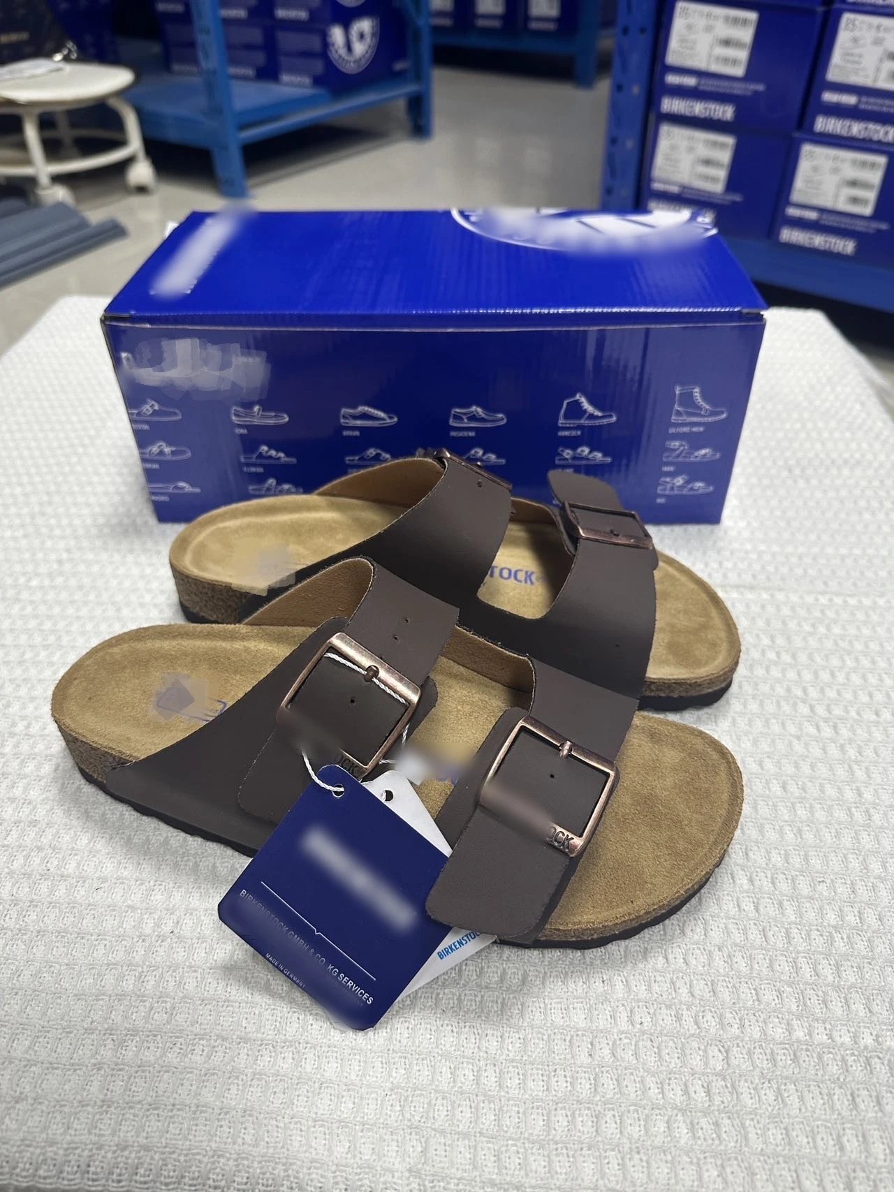 Cork Thick Sole Slip-On Sandals photo 5