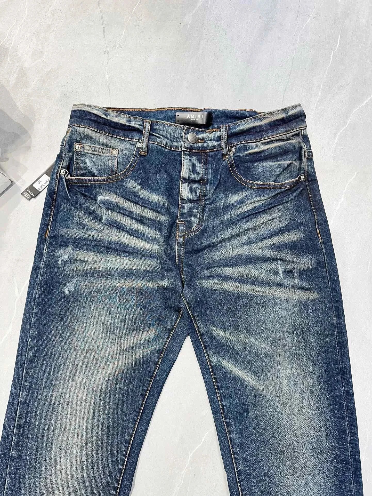 Amir Distressed Slim Jeans photo 2