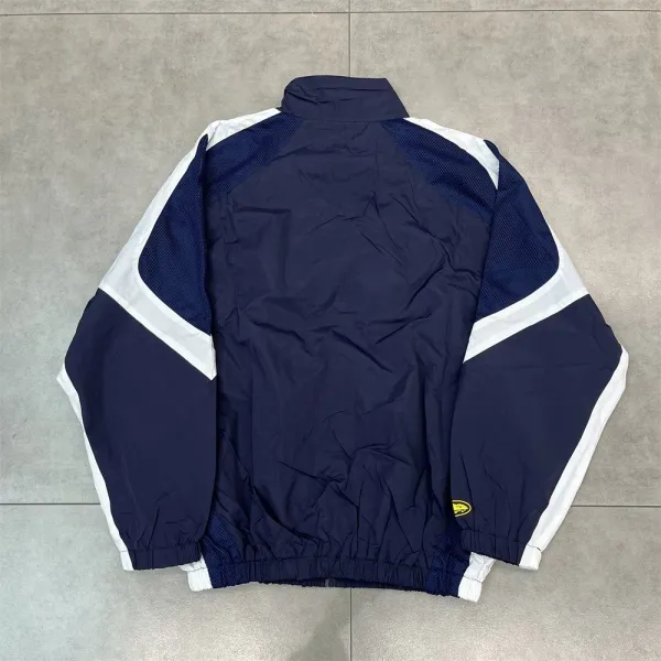 Cattz CATZ Italy Shield Windbreaker White/Blue Mesh Jacket - 17