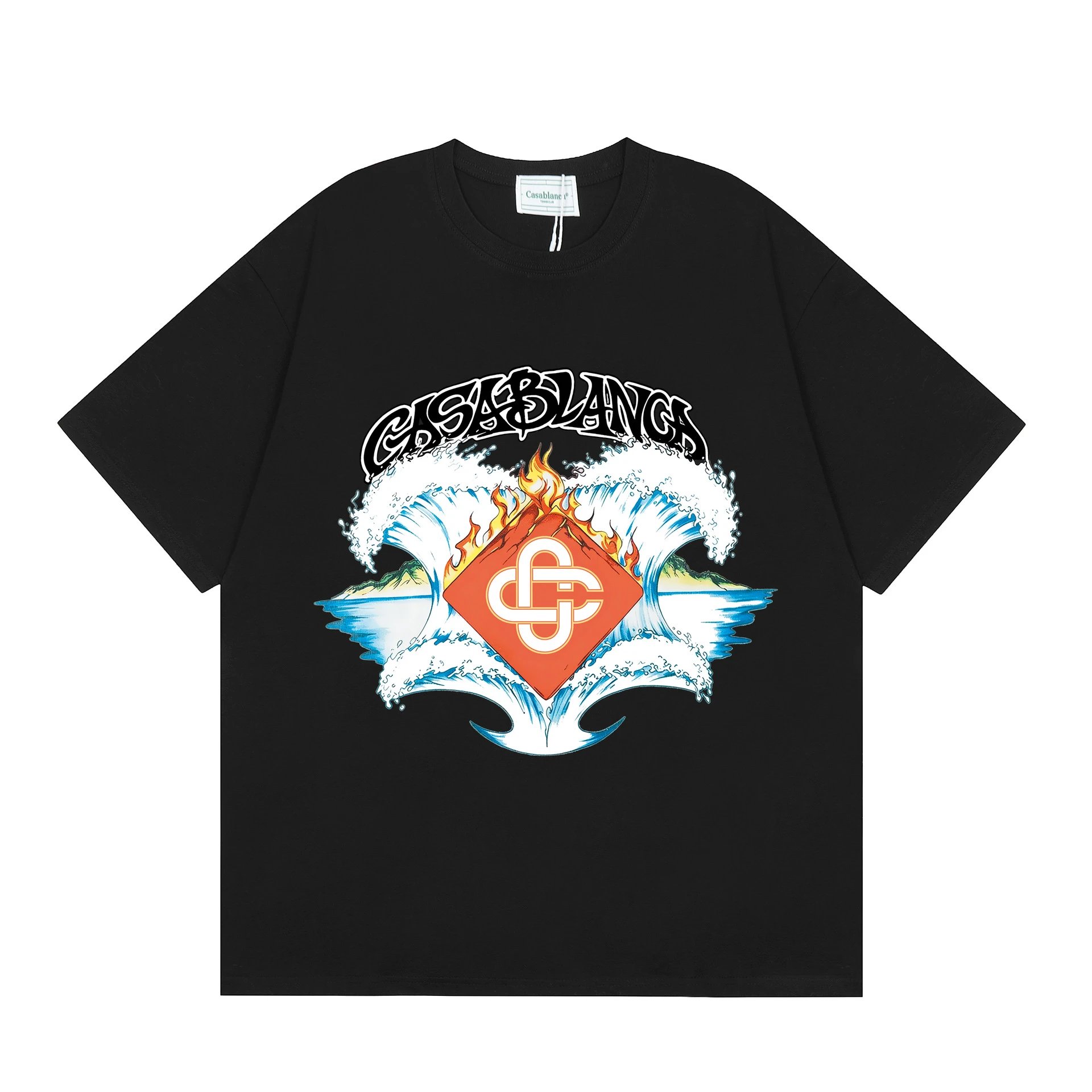 Oversized Print Pure Cotton T-Shirt photo 8