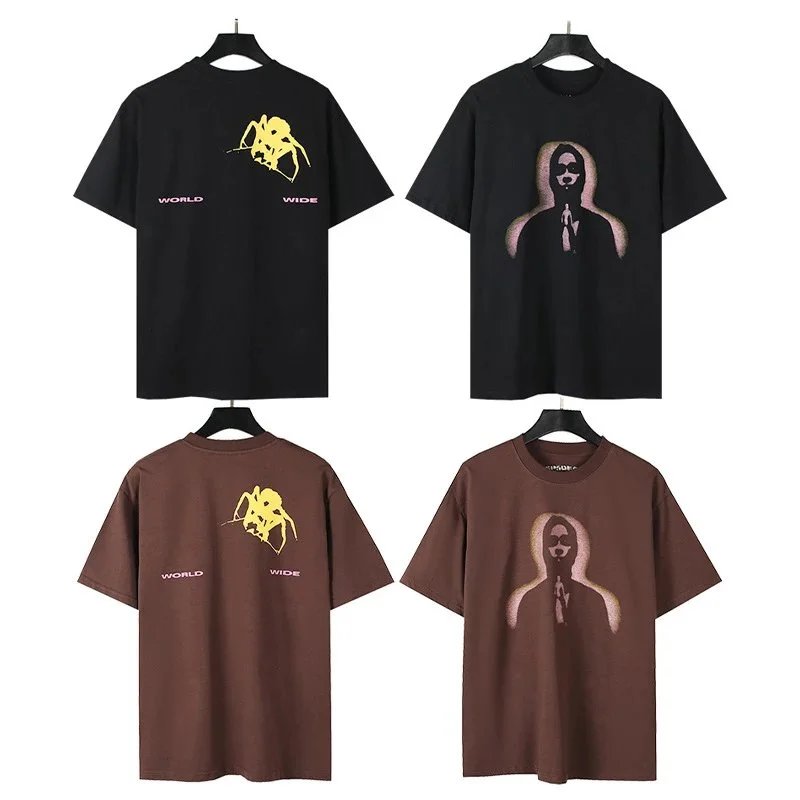 Sp5der Thug Angel Brown T-Shirt