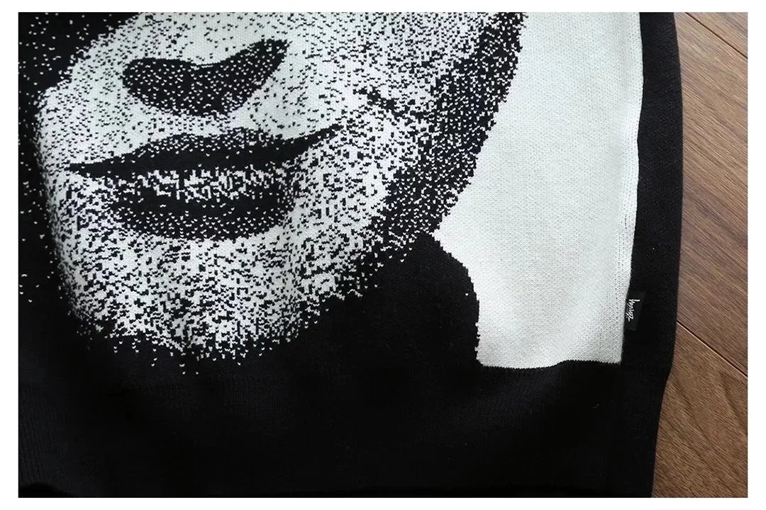 Stussy FW22 Face Jacquard Tank Top photo 8