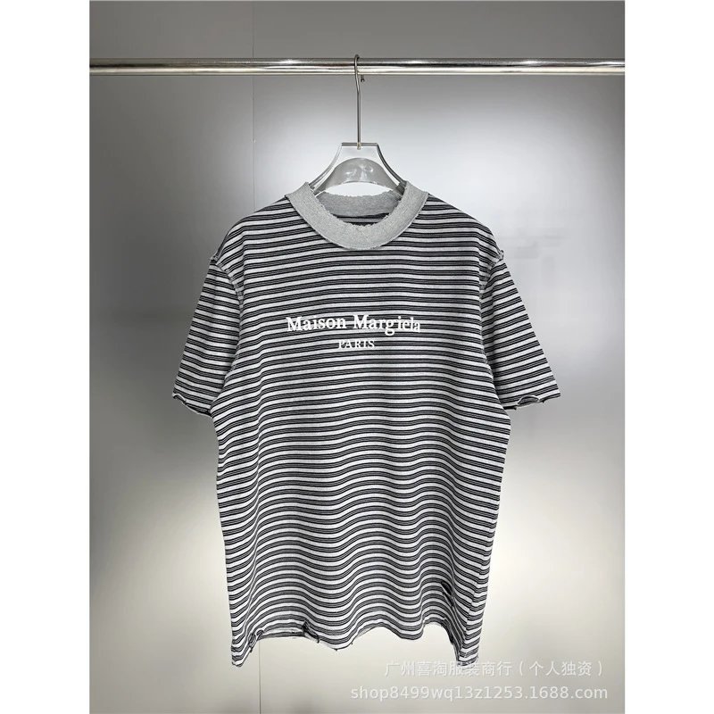 Distressed Hand-Studded Casual T-Shirt photo 2