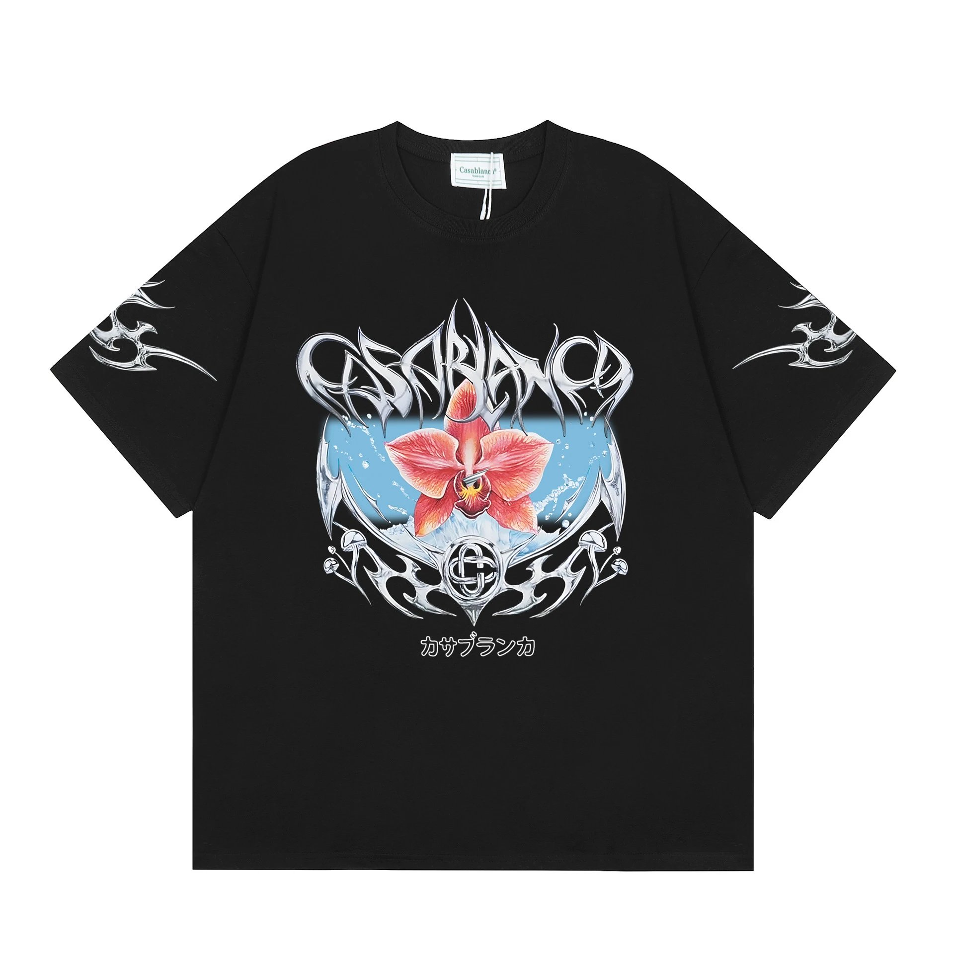 Oversized Print Pure Cotton T-Shirt photo 6