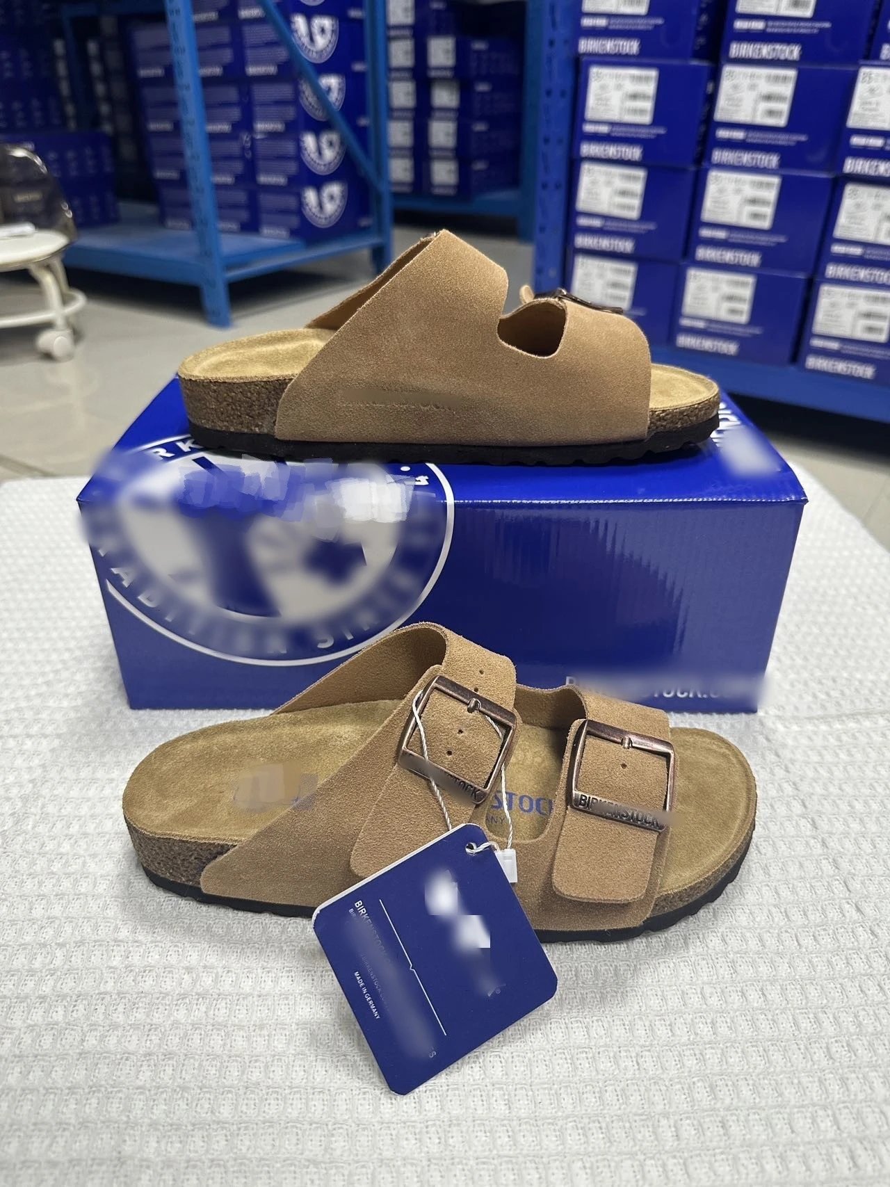 Cork Thick Sole Slip-On Sandals photo 4