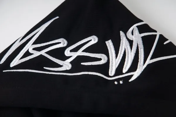 Stüssy Long Sleeve Polo White - 6