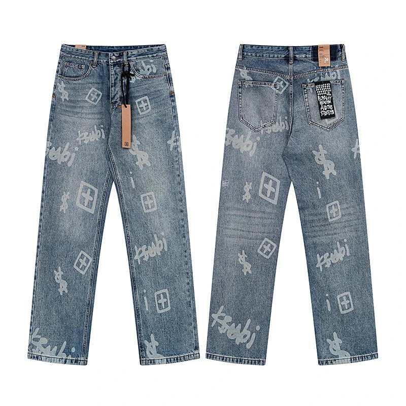 Vintage High Street Ripped Denim Jeans photo 2