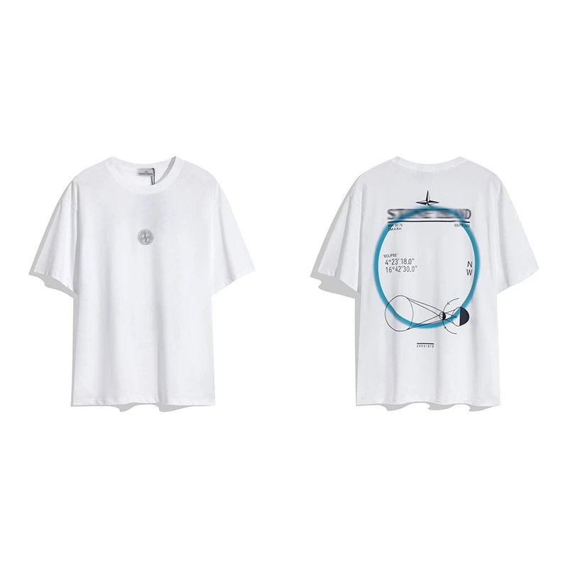Printed Loose Couple T-Shirt photo 6