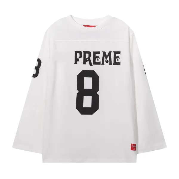 Premier Football Jersey Black Green Number 8 Jersey - 15