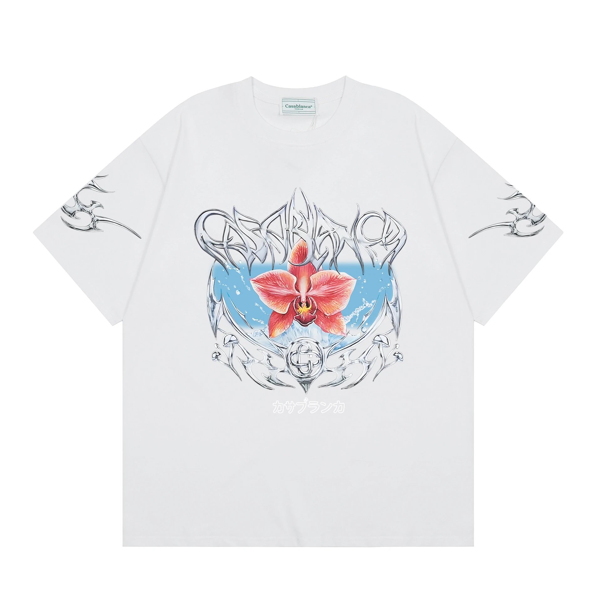 Oversized Print Pure Cotton T-Shirt photo 7