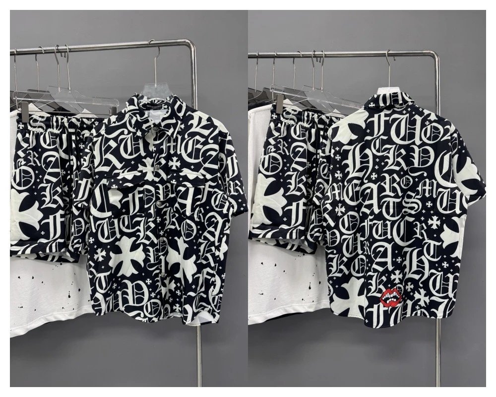 Chrome Hearts Ice Silk Short Sleeve Shirt photo 8