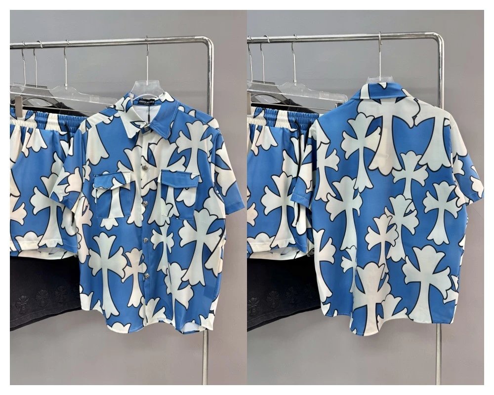 Chrome Hearts Ice Silk Short Sleeve Shirt photo 6