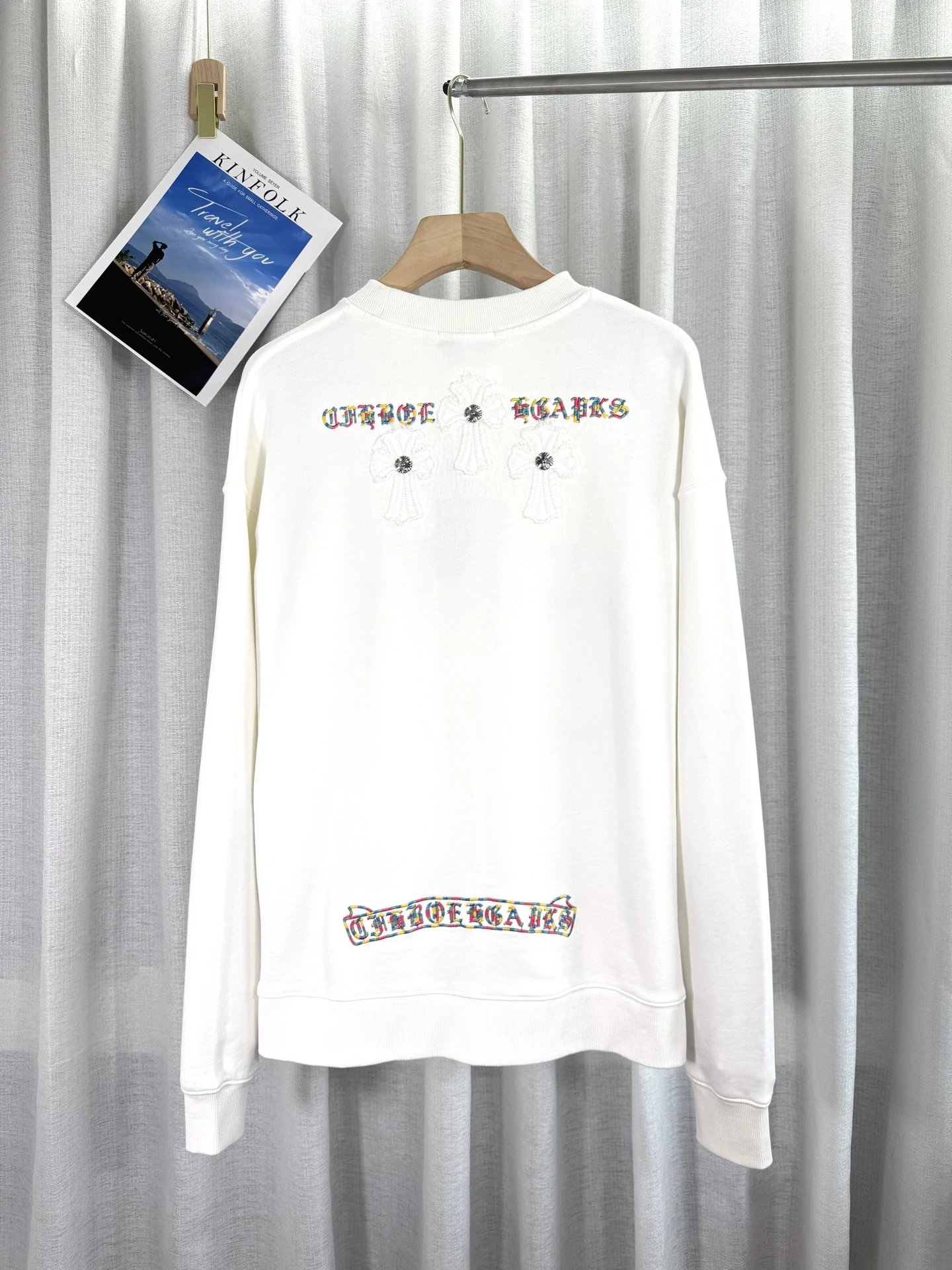Cross Sanskrit Print T-Shirt photo 6