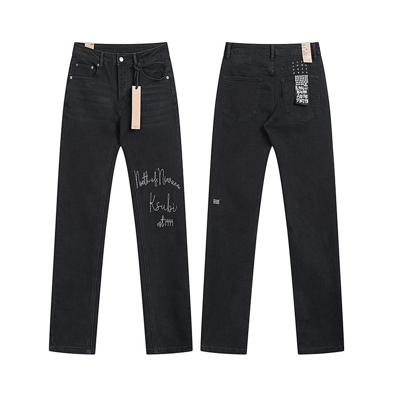 Vintage High Street Ripped Denim Jeans photo 7