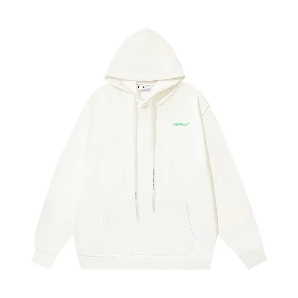 Off-White Quote Logo Hoodie Off-White - 1