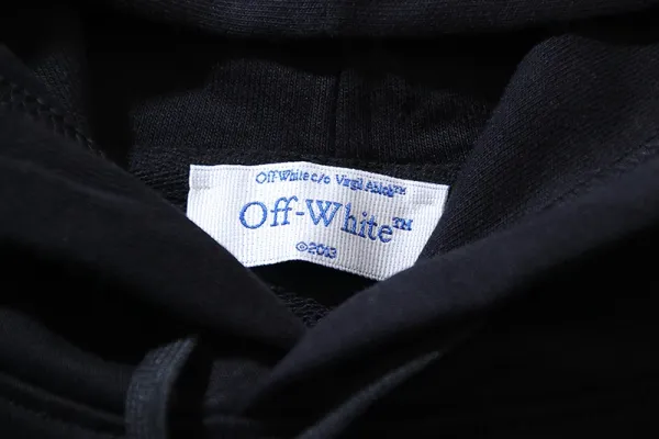 Off-White Industrial Logo Hoodie Black - 19