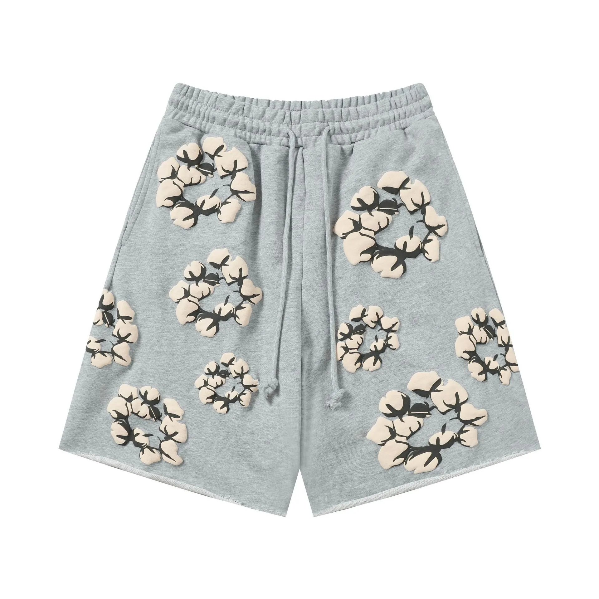 Kapok Print Oversized T-Shirt and Shorts Set photo 5