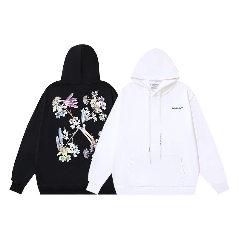 Off-White Industrial Logo Hoodie Black - 29