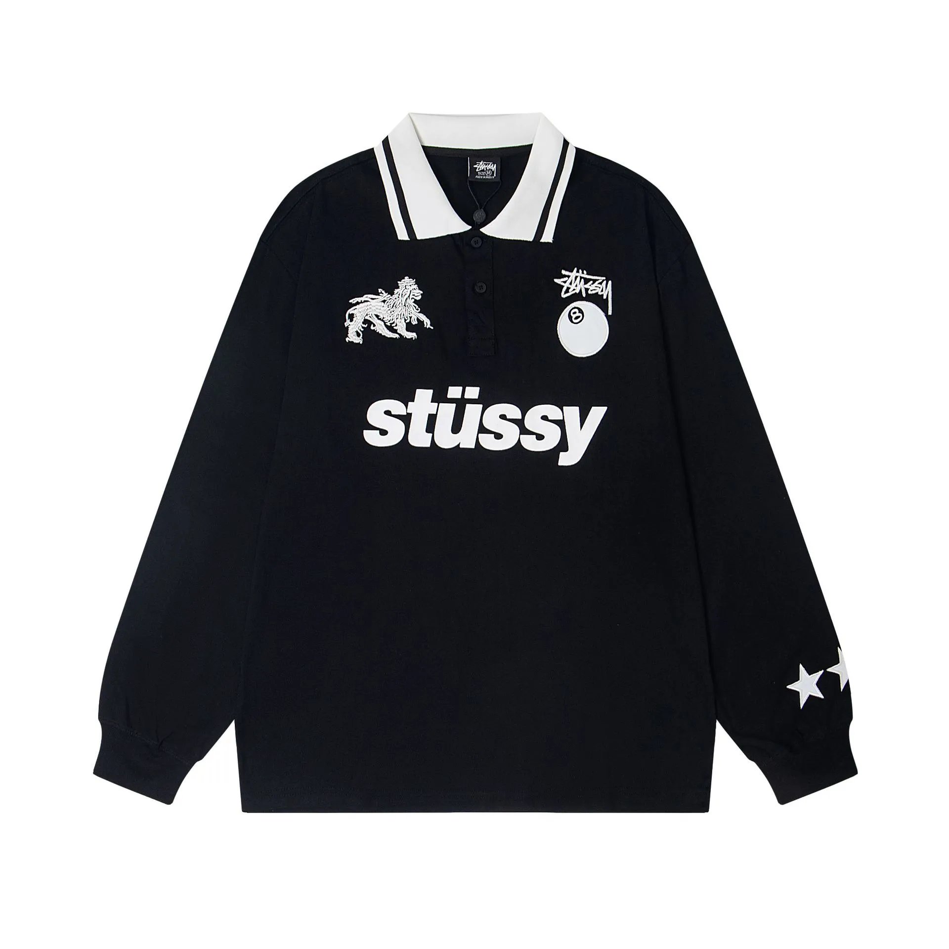 Logo Embroidered Couples Long T-Shirt photo 6