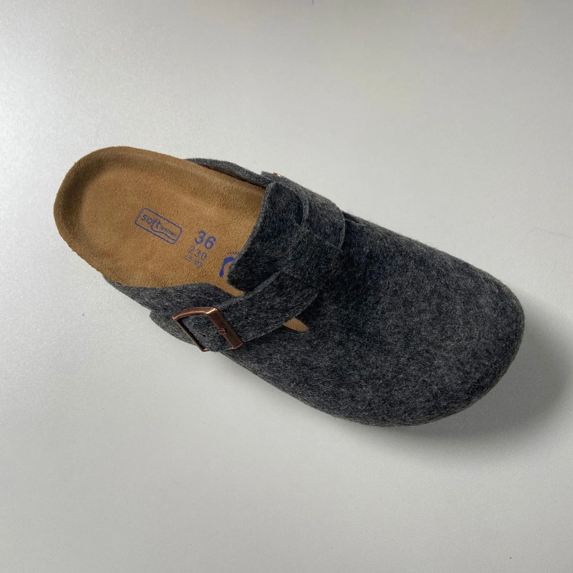 Dark gray felt