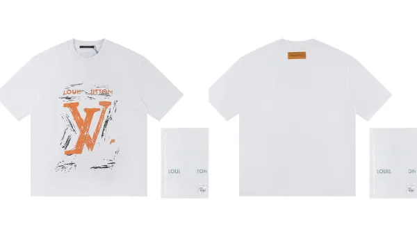 Louis Vuitton Graffiti LV T-Shirt White - 1
