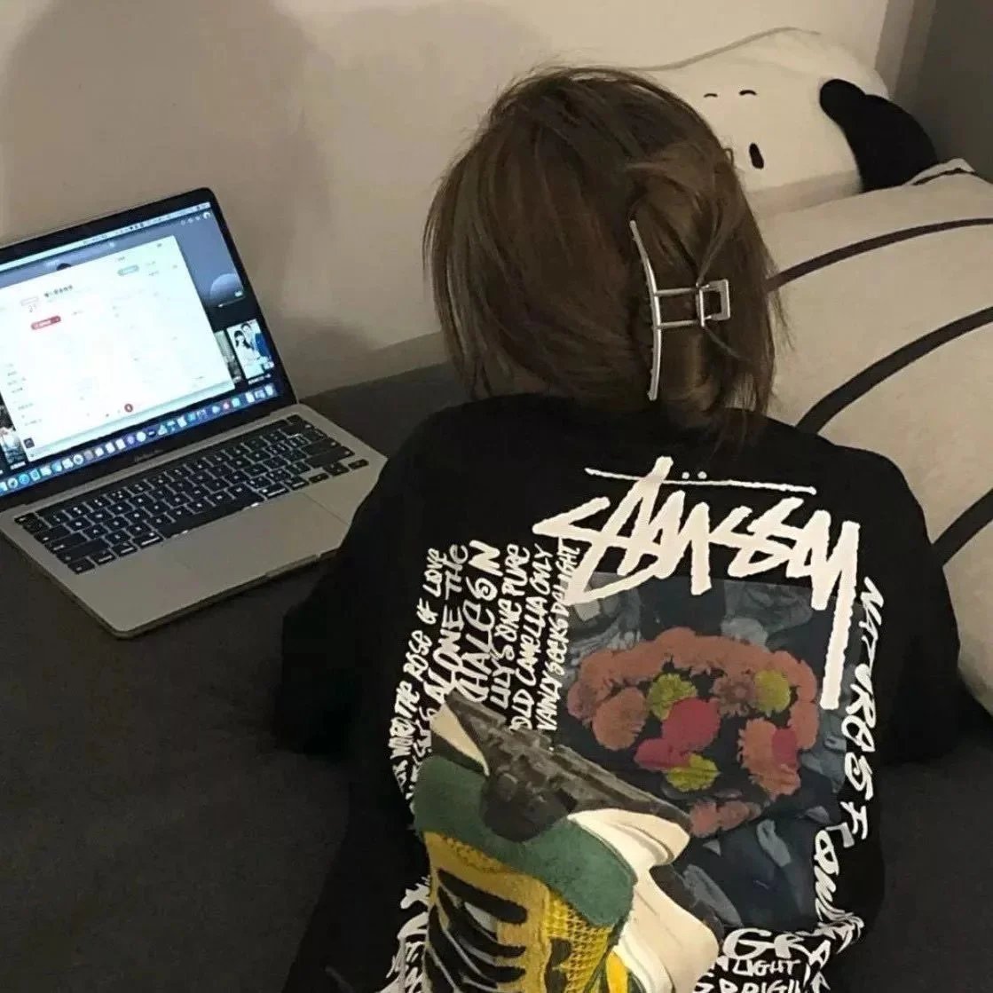 Stussy Camellia Print T-Shirt