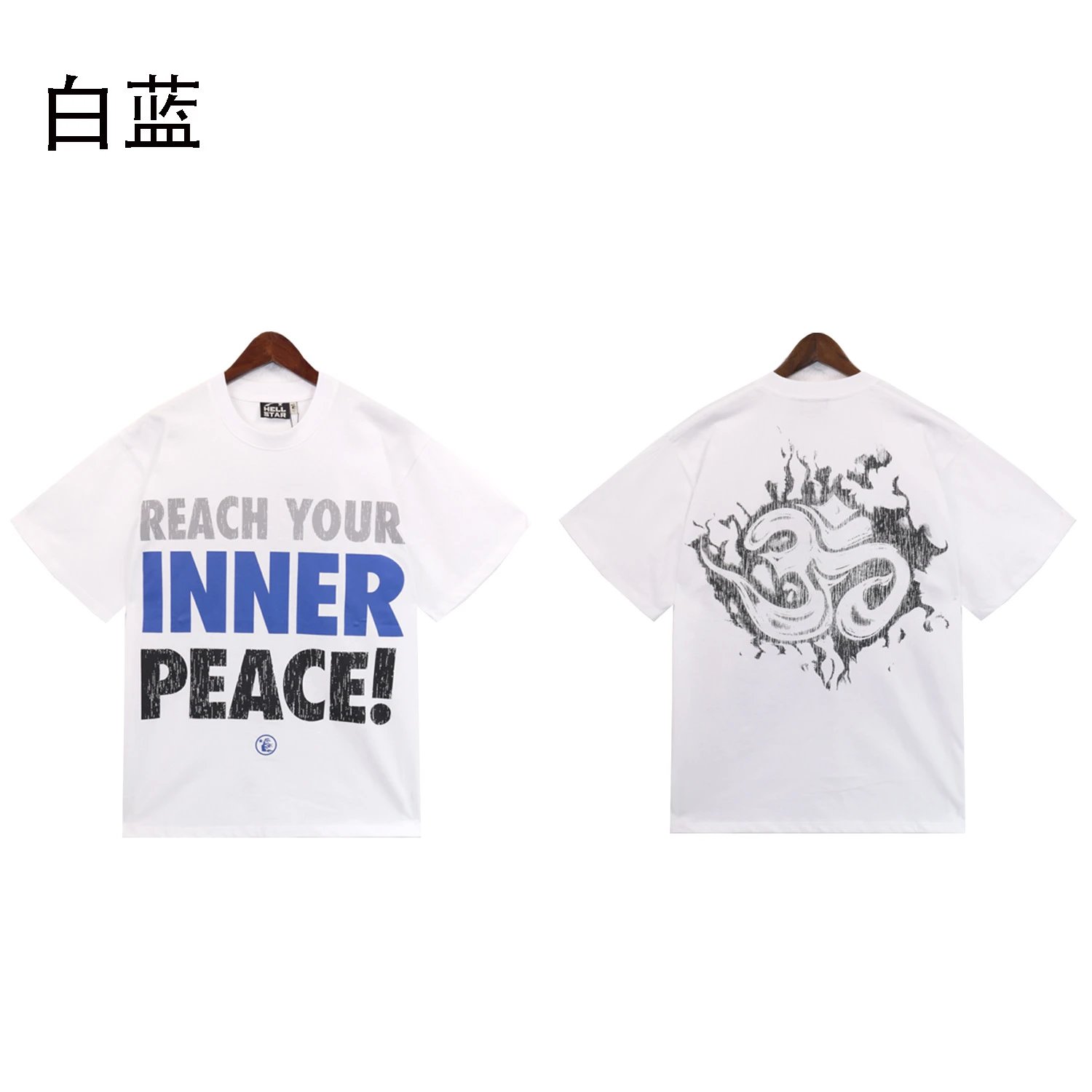Washed Logo Print Crew Neck T-Shirt photo 6