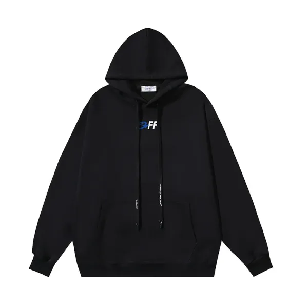 Fendi FF Logo Black Hoodie - 1