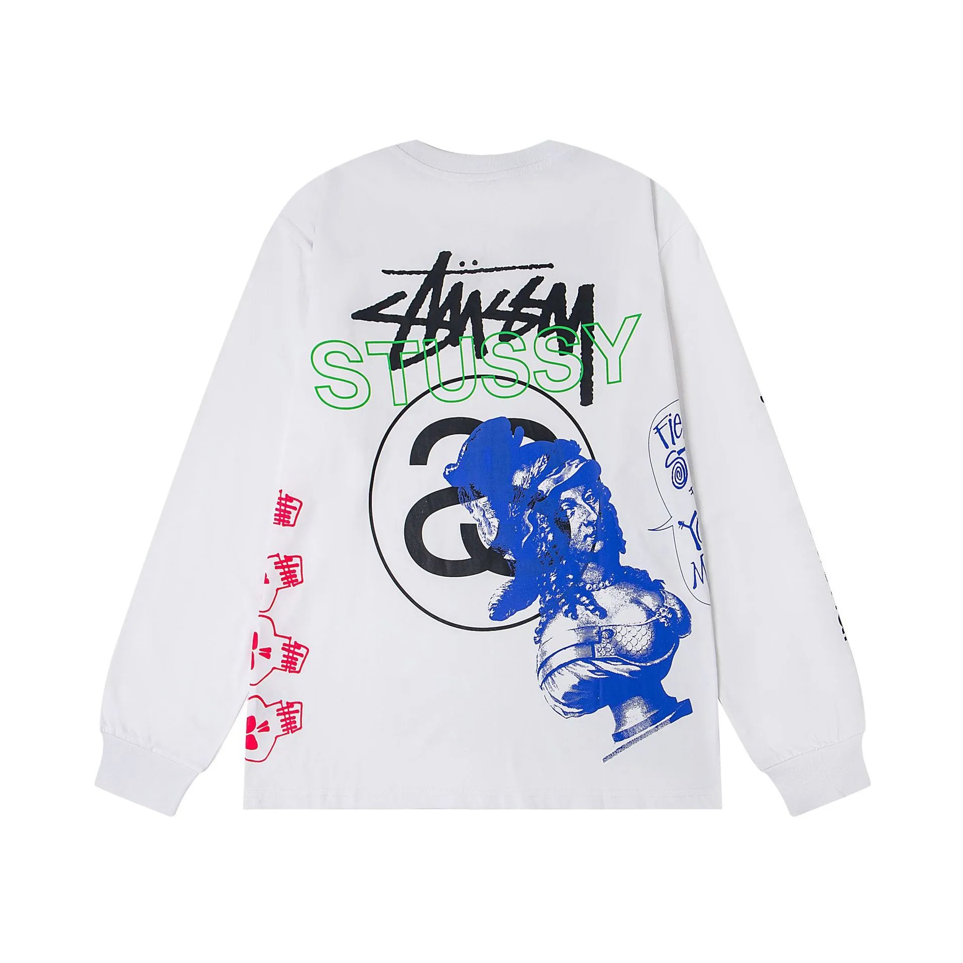 Logo Embroidered Couples Long T-Shirt photo 3