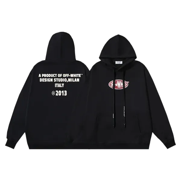 Off-White Design Studio Milan 2013 Hoodie Black - 1