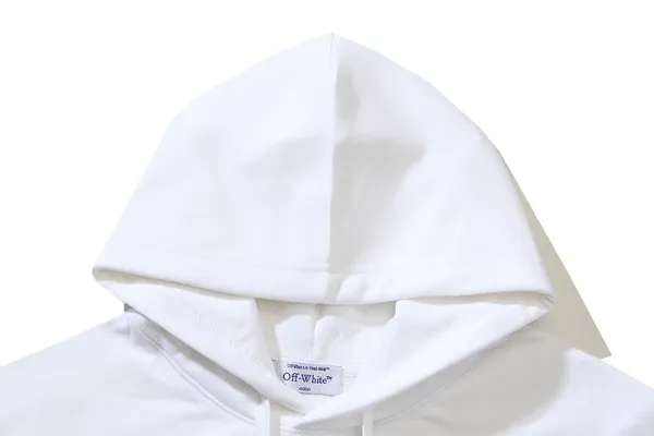 Off-White Industrial Logo Hoodie Black - 8