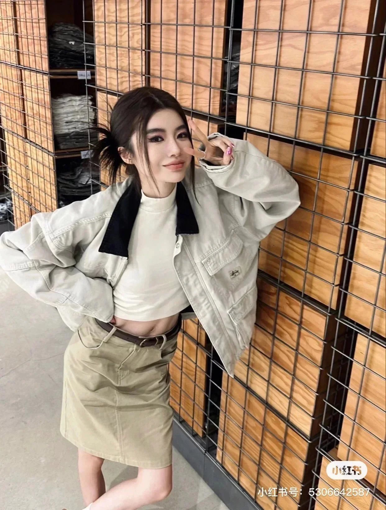 Stussy Washed Canvas Shop Jacket