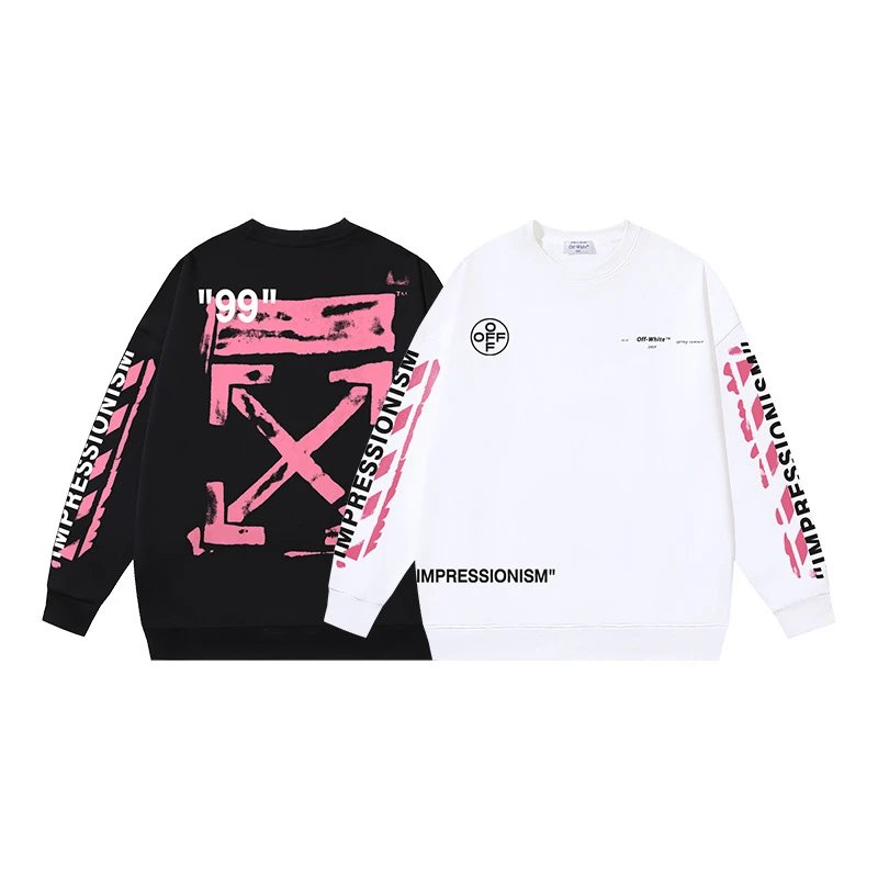 Off-White Arrow Print Black Hoodie - 20