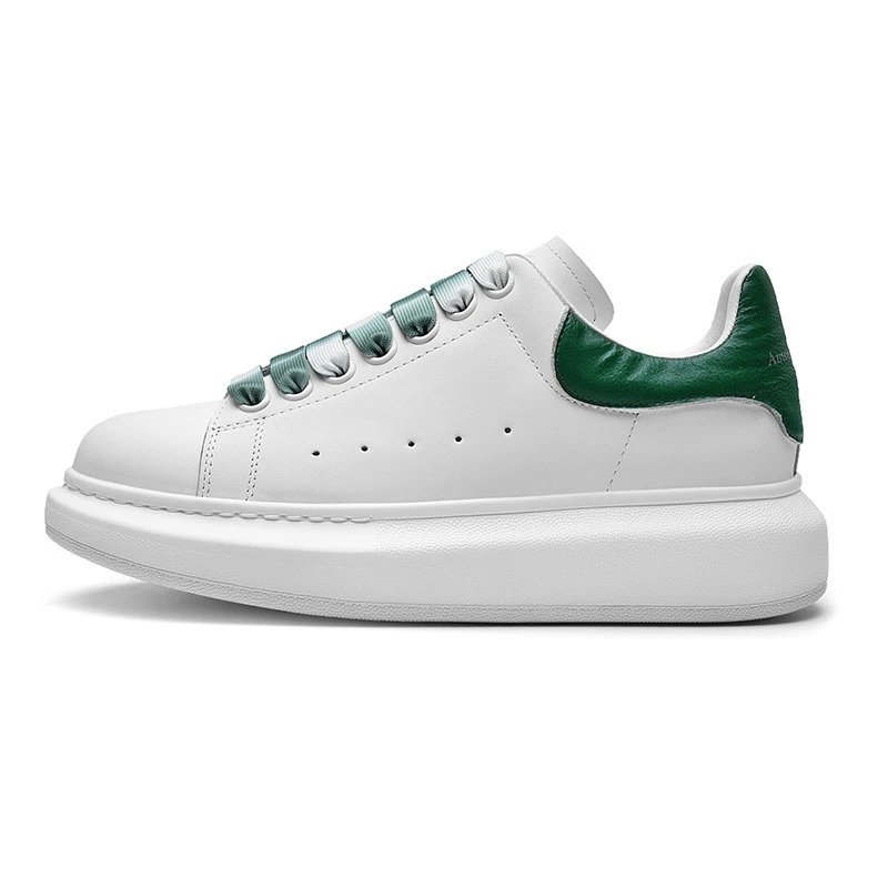 Top layer MK gradient green laces