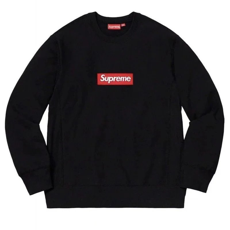 E554 22FW Crewneck Black