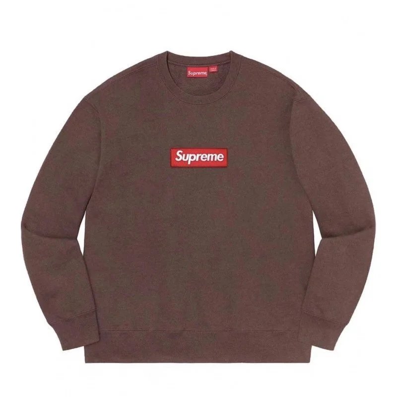 E554 22FW Crewneck Brown
