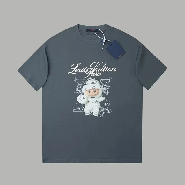 Louis Vuitton T-Shirts Graphic Print Short-Sleeve T-Shirt product detail image 7