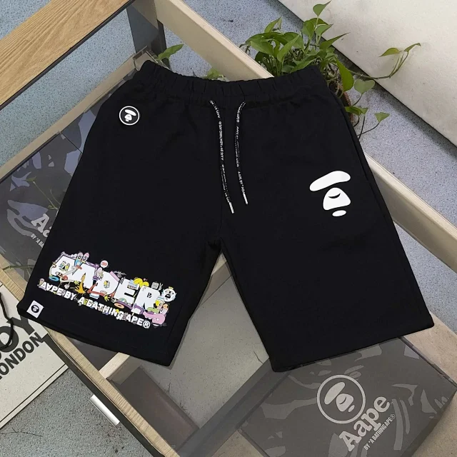 AAPE T-Shirts Short-Sleeve Graphic Crew-Neck T-Shirt product detail image 10