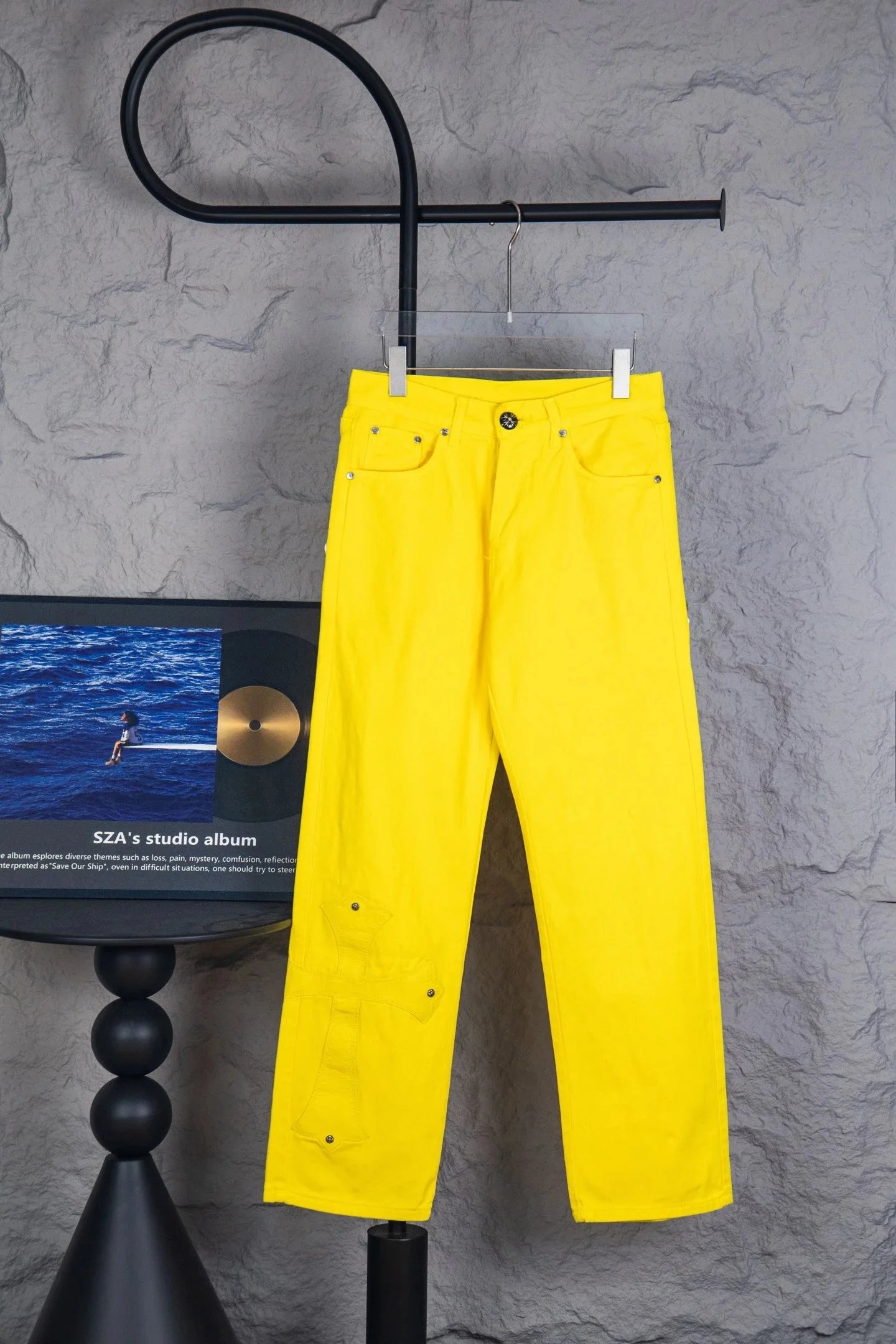 Design Utility Pants Yellow