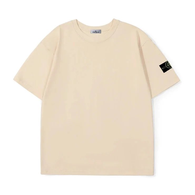 Short sleeved apricot color